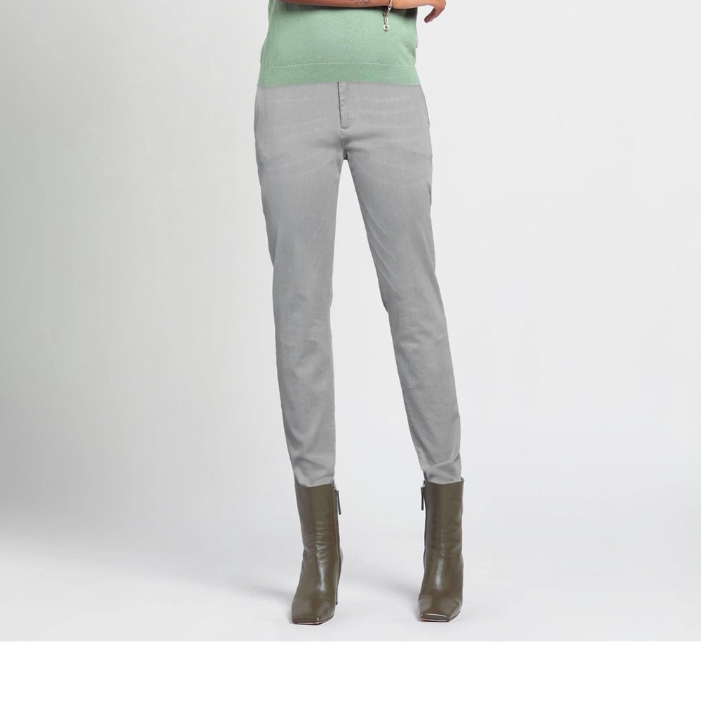 💥 Made in Italy | Lorena Antoniazzi Grey Denim Pants | Sz 14/16